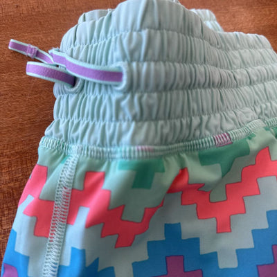 Ivviva - Kid's Pants : Teal/Pink/Multi-children-12Y