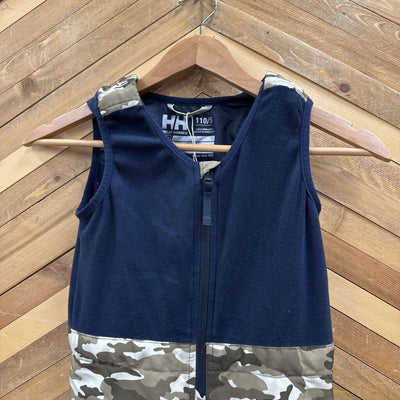 Helly Hansen - Kid's Bibbed Snowpants - MSRP $150: Blue/Green-children-5
