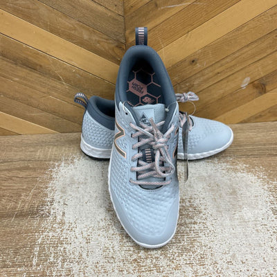 New Balance - Women's Slip Resistant Fresh Foam 806 Shoes - MSRP $150: Light Blue-women-W10