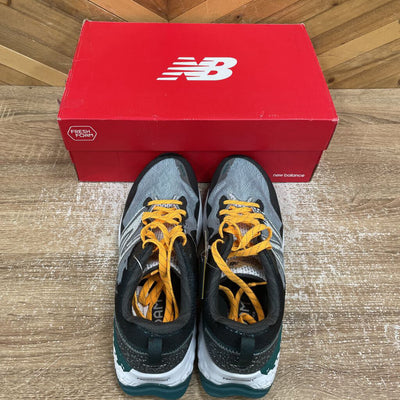 New Balance - Men's Fresh Foam X Hierro v7 Trail Running Shoes - MSRP $180: Grey/Green/Orange-men-M12 - Wide