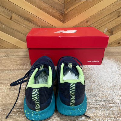 New Balance - Women's DynaSoft NITREL v5 GTX Trail Running Shoes - MSRP $140: Navy/Blue/Green-women-W6.5