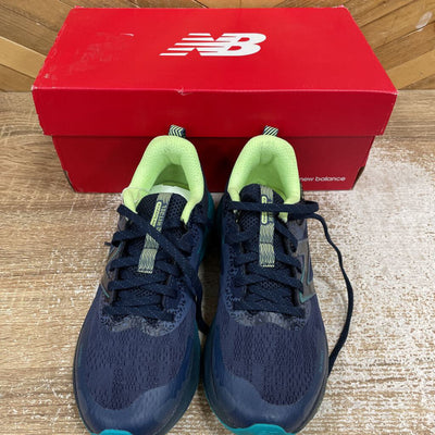 New Balance - Women's DynaSoft NITREL v5 GTX Trail Running Shoes - MSRP $140: Navy/Blue/Green-women-W6.5