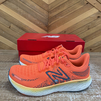 New Balance - Men's Fresh Foam X 1080v12 Running Shoes - MSRP $200: Orange/Yellow/Blue-men-M9.5