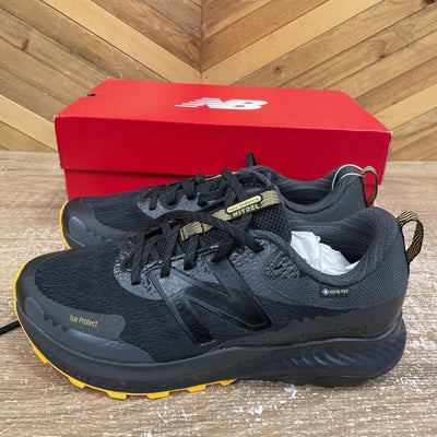 New Balance - Men's DynaSoft NITREL v5 GTX Trail Running Shoes - MSRP $150: Black/Yellow-men-M9.5 - XWide