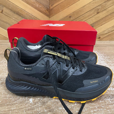 New Balance - Men's DynaSoft NITREL v5 GTX Trail Running Shoes - MSRP $150: Black/Yellow-men-M9.5 - XWide