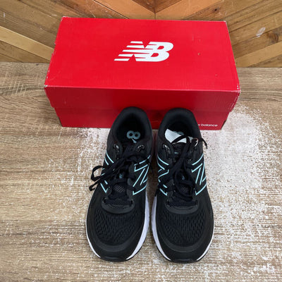 New Balance - Women's 840v5 Running Shoes - MSRP $180: Black/Blue-women-W6.5