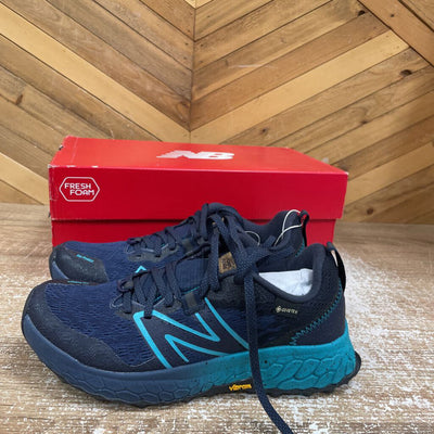 New Balance - Women's Fresh Foam X Hierro v7 GTX Trail Running Shoes - MSRP $220: Navy/Blue-women-W6