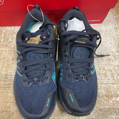 New Balance - Women's Fresh Foam X Hierro v7 GTX Trail Running Shoes - MSRP $220: Navy/Blue-women-W6