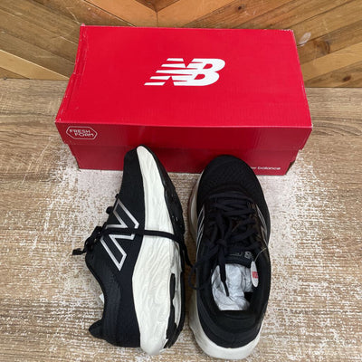 New Balance - Women's Fresh Foam X 880v14 Running Shoes - MSRP $180: Black/White-women-W5 - XWide