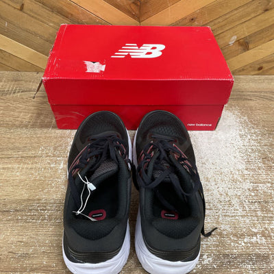 New Balance - Men's 840v5 Running Shoes - MSRP $180: Black/White/Red-men-M8.5 - XWide