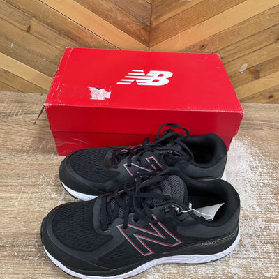 New Balance - Men's 840v5 Running Shoes - MSRP $180: Black/White/Red-men-M8.5 - XWide