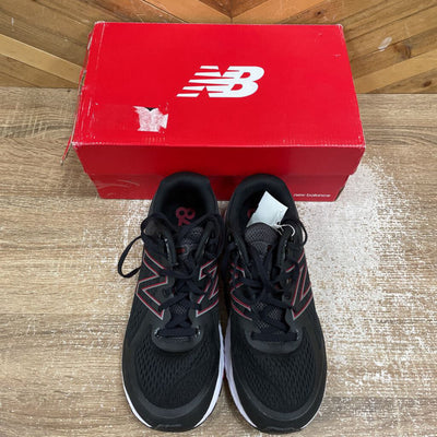 New Balance - Men's 840v5 Running Shoes - MSRP $180: Black/White/Red-men-M8.5 - XWide