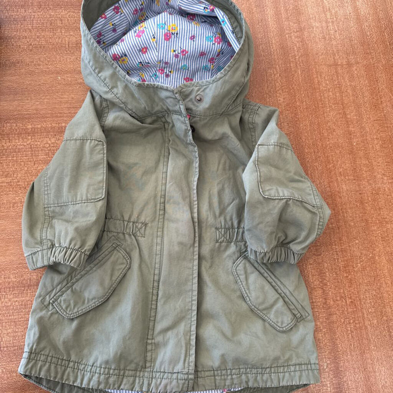 Baby Gap - Baby Spring Jacket : Green/Floral -children-12-18M