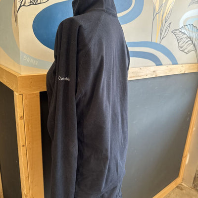 Columbia- Women's 1/4 Zip Fleece - MSRP $60: Black -women-LG
