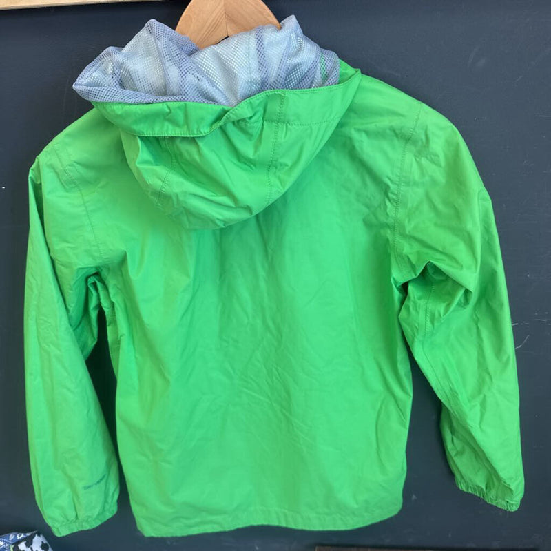 The North Face- Youth Rain Shell - MSRP $119: Green Black -children-10/12Y