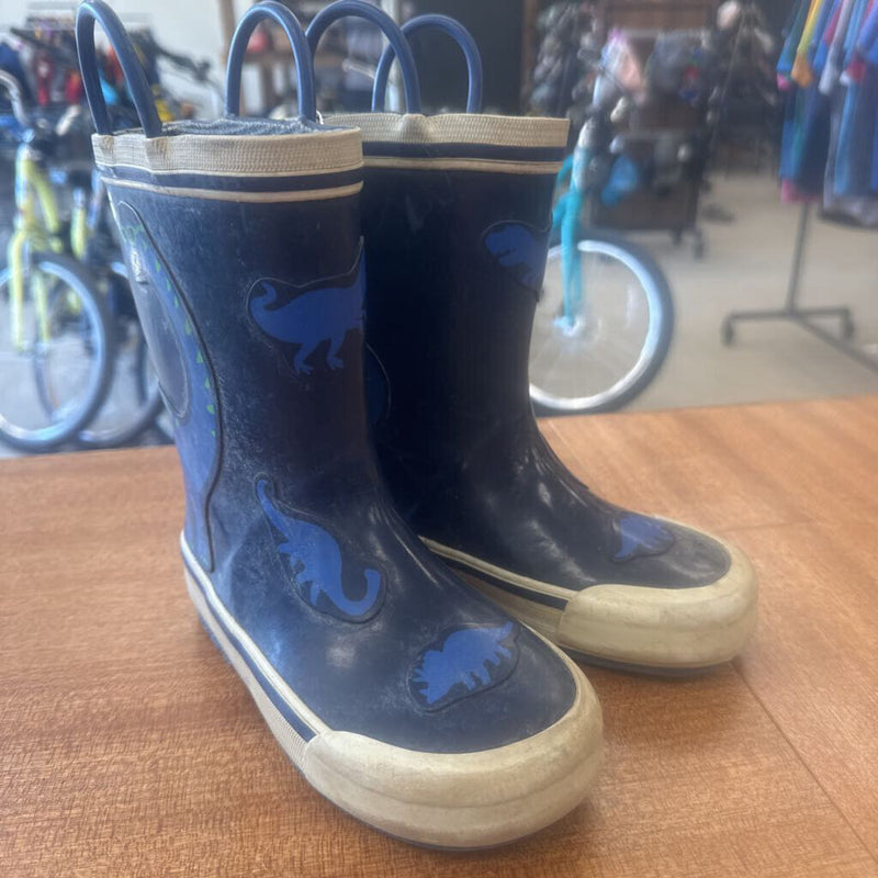 Kids - Dinosaur Rain Boot : Blue -children-11T