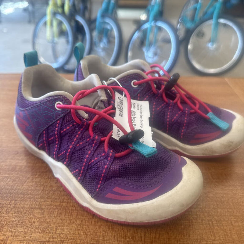 Kamik - Girls Scout Bungee Shoes- MSRP $55: Blue -children-11T