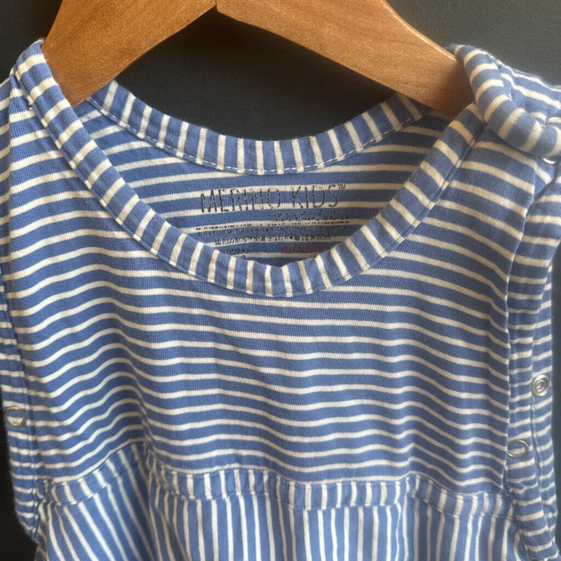 Merino Kids -Toddler All Season Go Go Bag - MSRP $170: Blue White -children-2-4Y