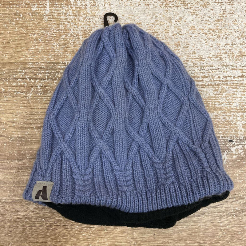 Eddie Bauer - Fleece-Lined Knit Toque: Blue -women-