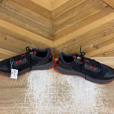 New Balance - Men's Wide Fresh Foam Garo Trail Runner - MSRP $130: Black Red -men-12