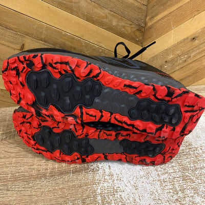 New Balance - Men's Wide Fresh Foam Garo Trail Runner - MSRP $130: Black Red -men-12