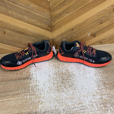 New Balance - Men's Hierro Trail Shoe Gore - Tex - MSRP $220: Grey Orange -men-10