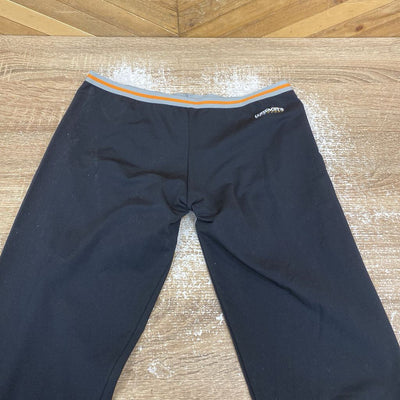 Watson's - Women's Pro Sport Performance Leggings - MSRP $30: Black/Orange-women-MD