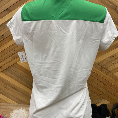 Izod - Women's Cool FX T-Shirt: Green/White/Black-women-MD