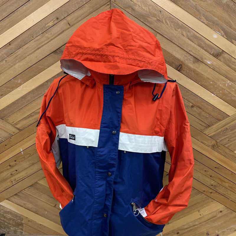 FarWest - GoreTex Jacket : Blue/Red/White-women-