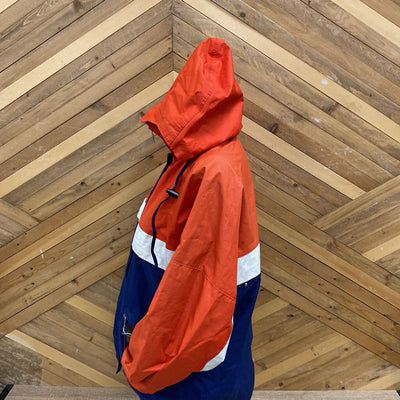 FarWest - GoreTex Jacket : Blue/Red/White-women-