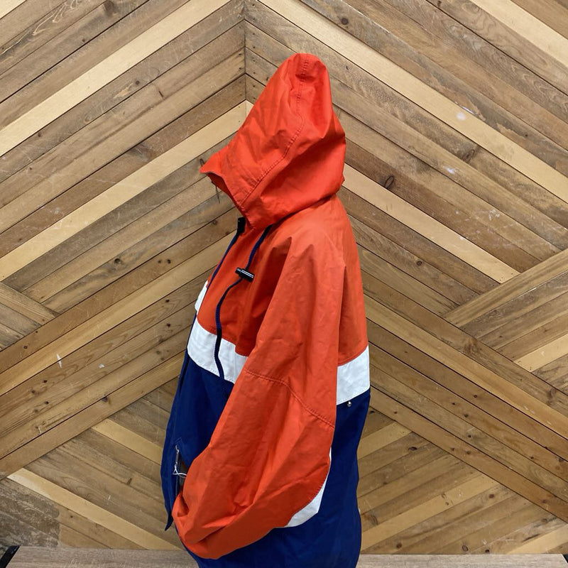 FarWest - GoreTex Jacket : Blue/Red/White-women-