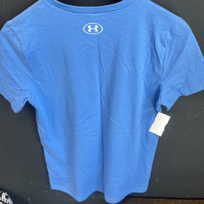 Under Armour - Kid's T-Shirt : Blue/White-children-YXL