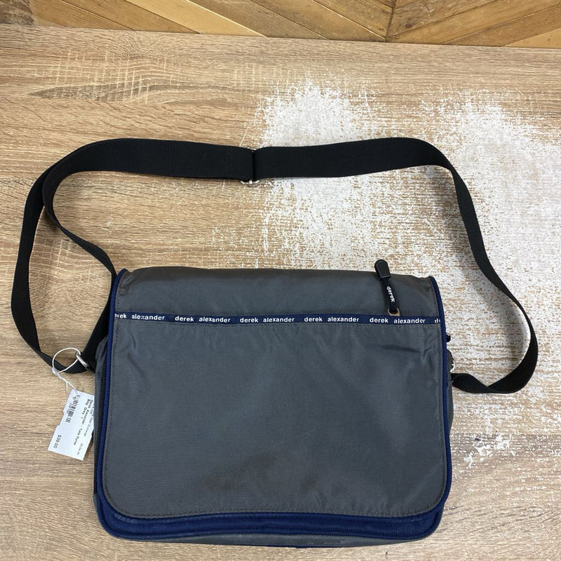 Derek Alexander - Tote Purse Bag : Grey -men-1
