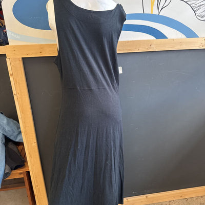 Fig - Women's Dress - MSRP $120: Black-women-XL