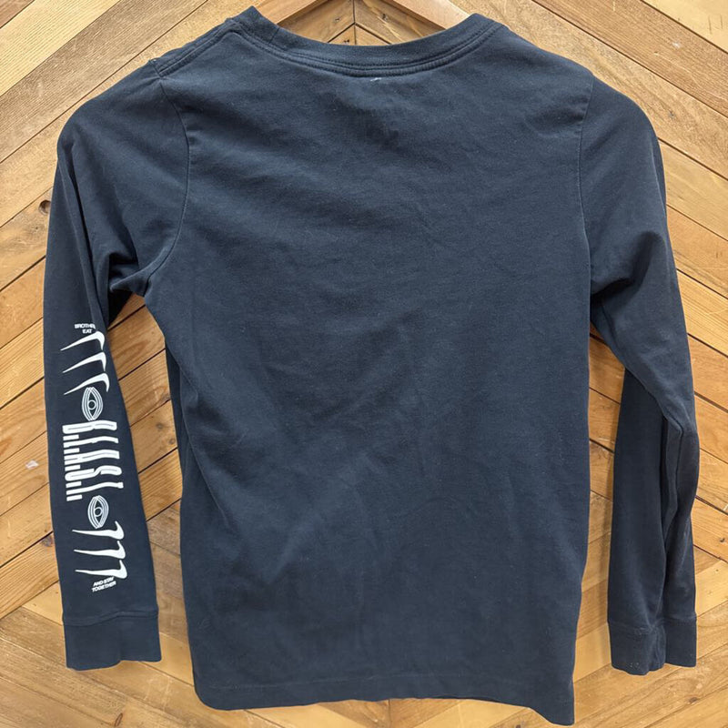 Nike - Youth Longsleeve : Black/White-children-YMD