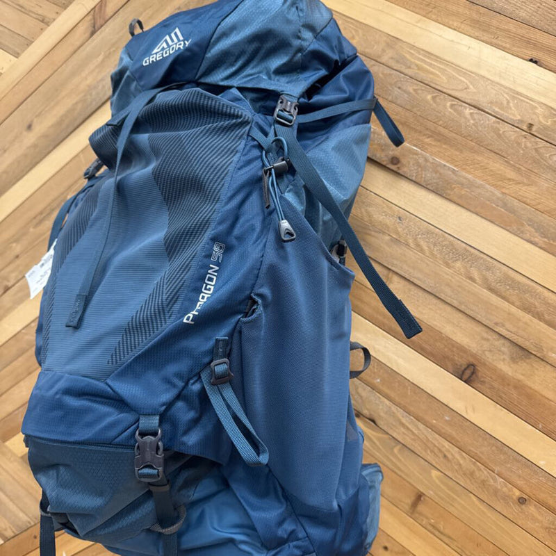Gregory - Paragon 58 Pack - MSRP $370: Blue --58L