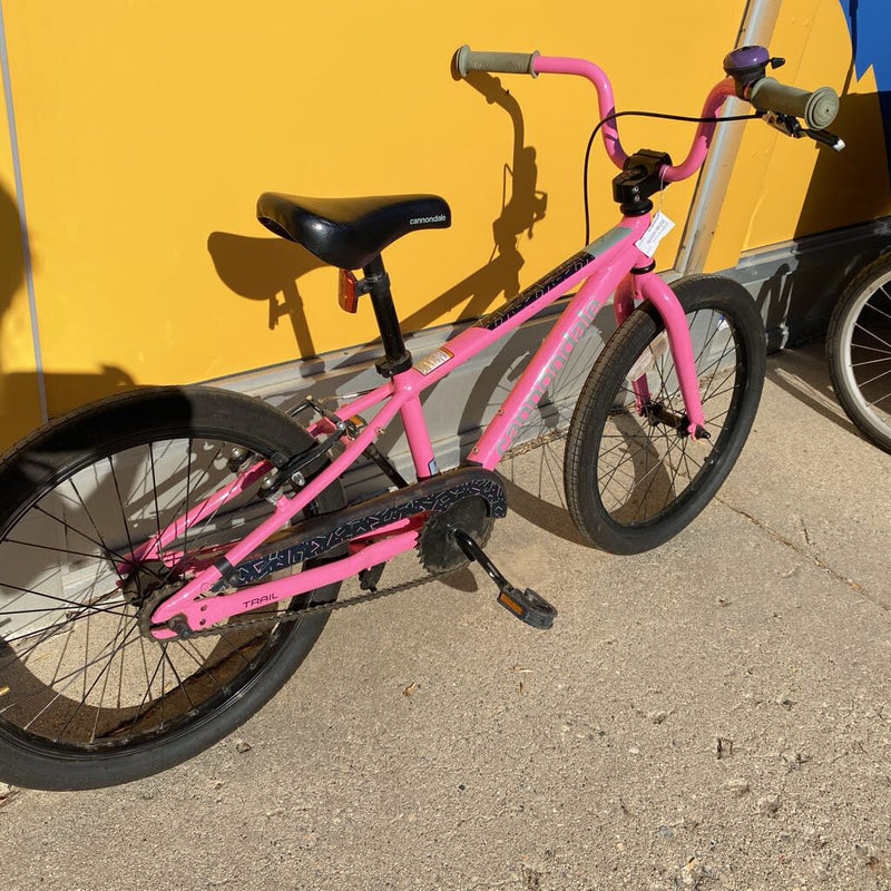Cannondale Trail 20 Single Speed MSRP $495: pink--20in