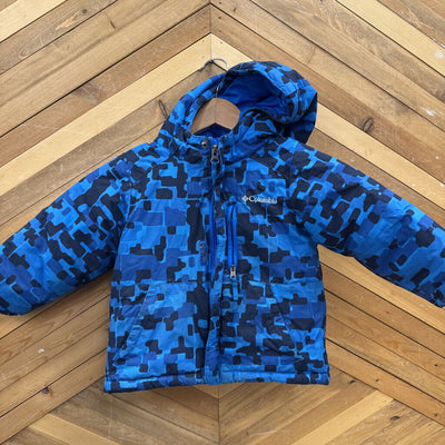 The North Face - Kids' Fleece Bibbed Snow Pants - MSRP $110: Blue-children-2T