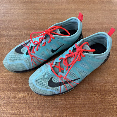 Nike - Youth Training Cross Compete Shoes: Blue/Black/Orange-children-5.5