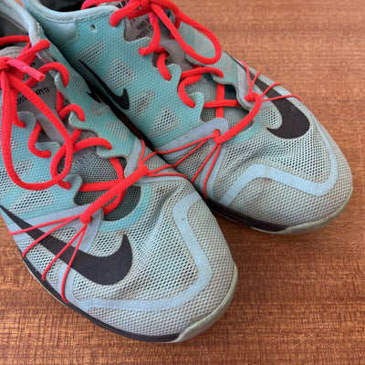 Nike - Youth Training Cross Compete Shoes: Blue/Black/Orange-children-5.5