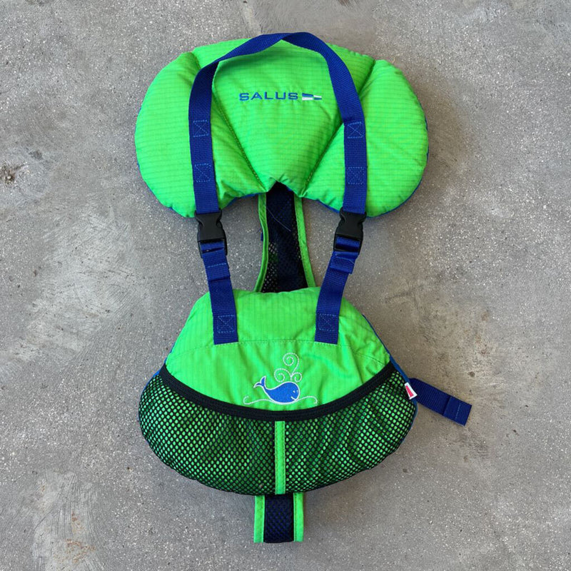 Salus - Bijoux Infant PFD - MSRP $90: Green/Blue-infant-9-25LBS