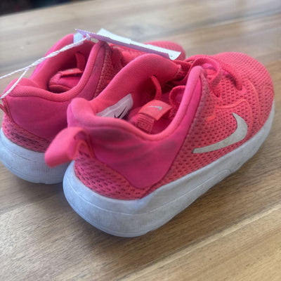 Nike - Toddler Running Shoe : Neon Pink -children-9T