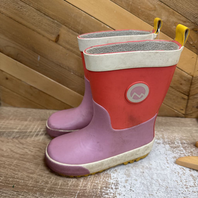 H&M - Toddler Rain Boots : Pink Purple -children-8T