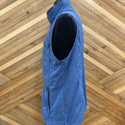 Columbia - Men's Snap Hiking Vest - MSRP $109: Blue -men-LG