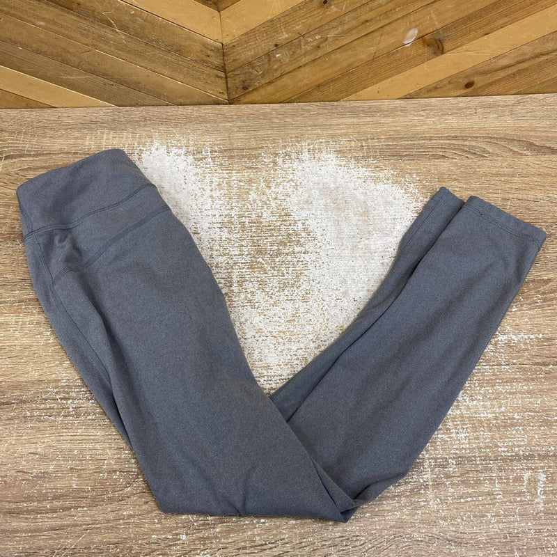 Athletic Works - Kids DRI-MORE Grey Leggings: grey-women-LG 10/12