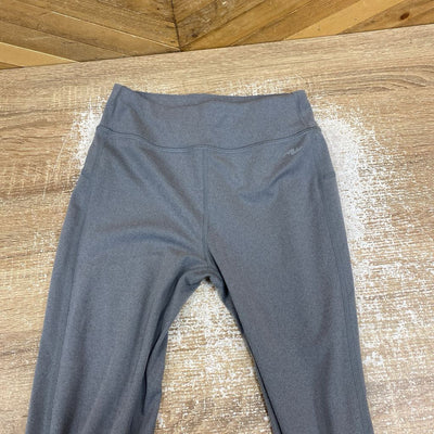 Athletic Works - Kids DRI-MORE Grey Leggings: grey-women-LG 10/12