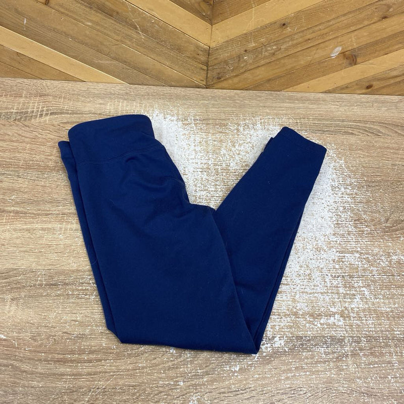 Eddie Bauer- Kids LLeggings: Navy Blue-children-LG