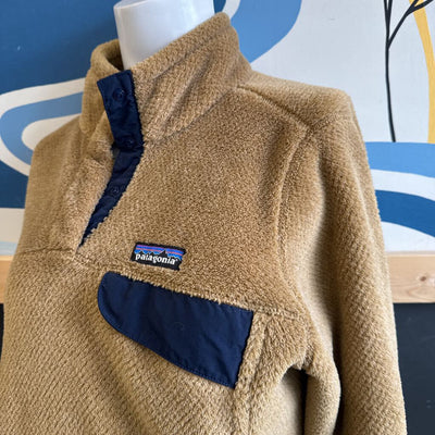 Patagonia - Women's Re-Tool Half-Snap Pullover- MSRP $199: brown-unisex-LG