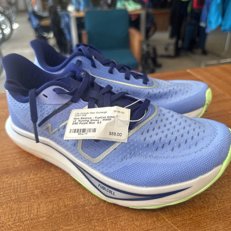 New Balance FuelCell Running Shoes: Purple Blue -women-8.5