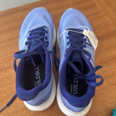 New Balance FuelCell Running Shoes: Purple Blue -women-8.5